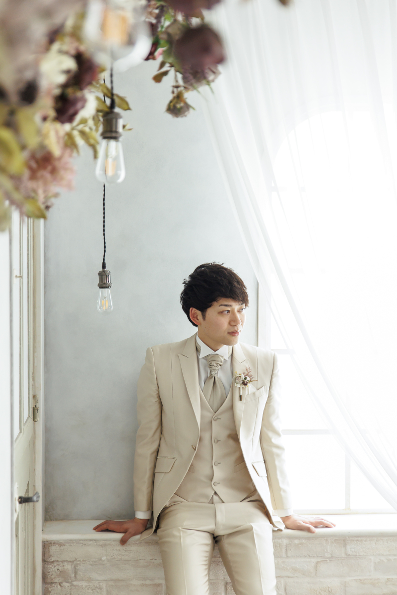 新郎様ソロカット