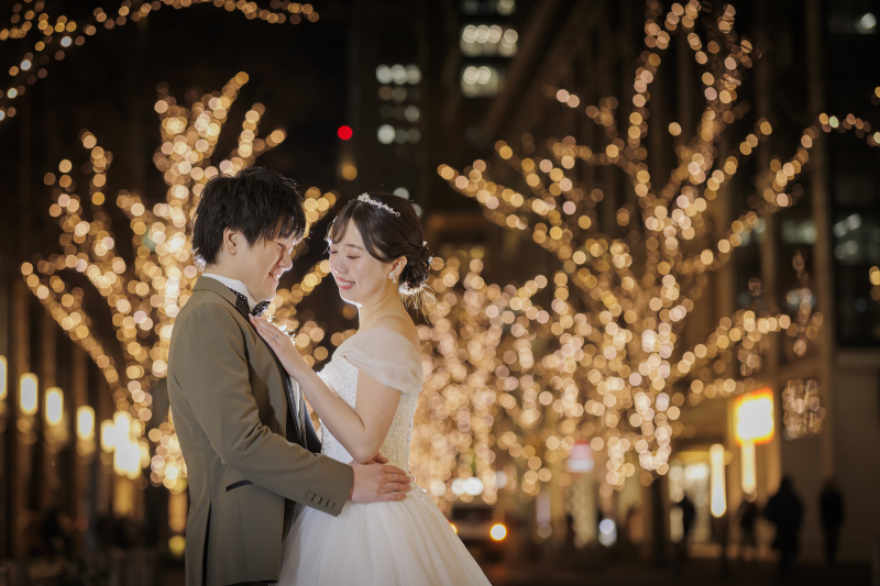 ロマンティックな光の中で、君と