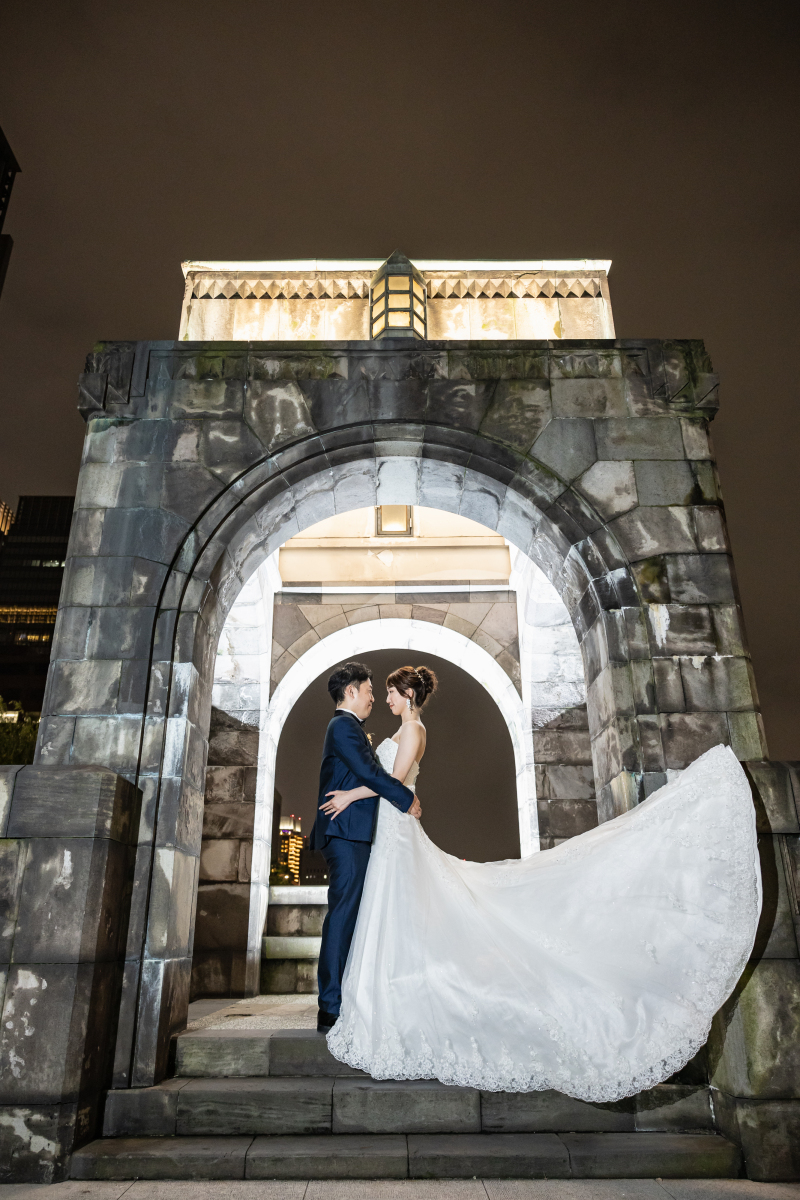 トレーンをパサっと♪