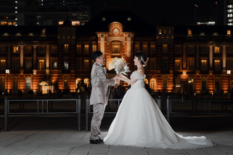 向かい合って~~