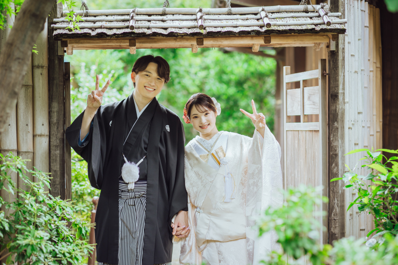 和装で歩むふたりの未来