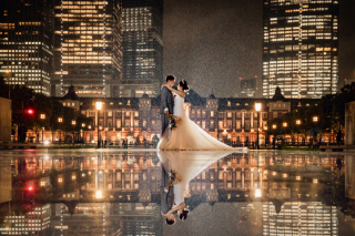 1日で大満足！！【和装スタジオと夜の洋装3ロケーション】