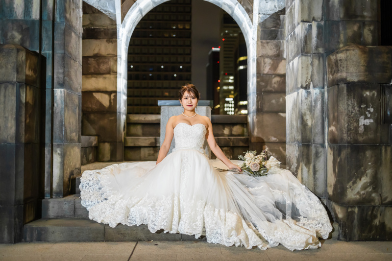 ご新婦様のソロショット