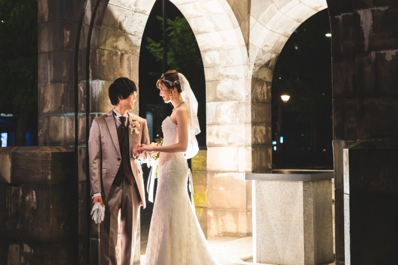 話題の撮影スポット「和田倉門」にて