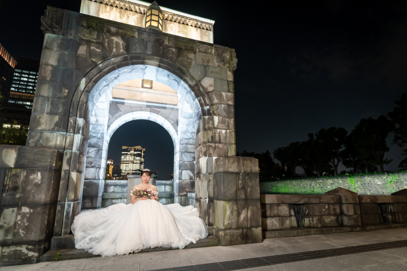 お城に佇むお姫様のよう