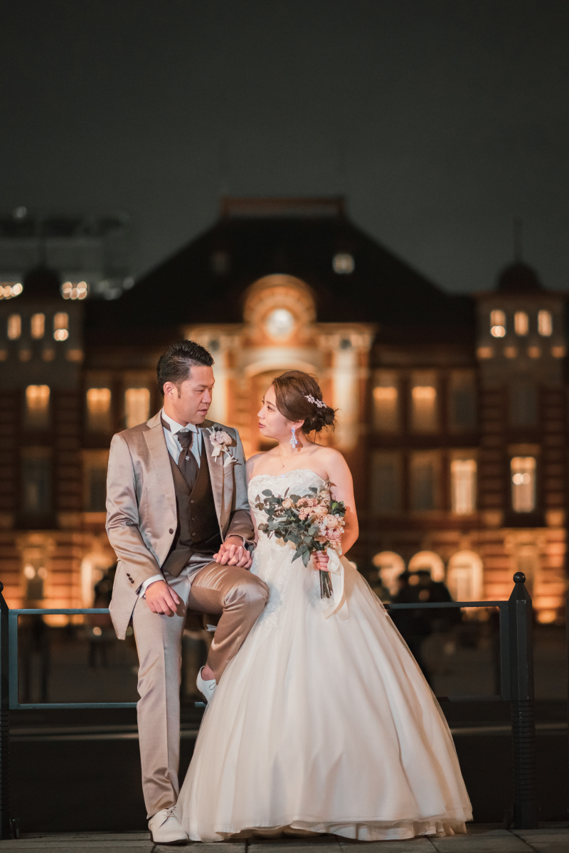 幸せそうなお二人!