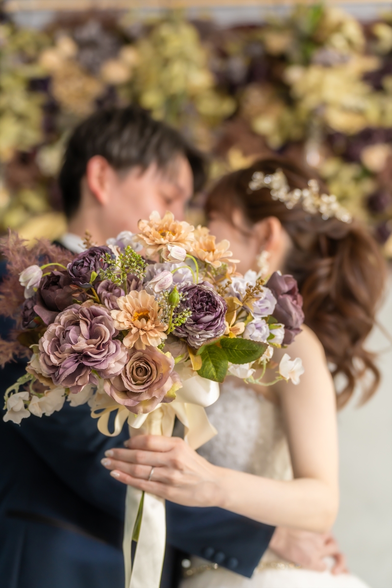 ブーケを使って♪