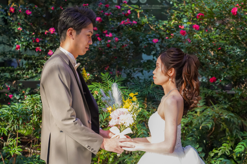 柔らかな陽射しの中で