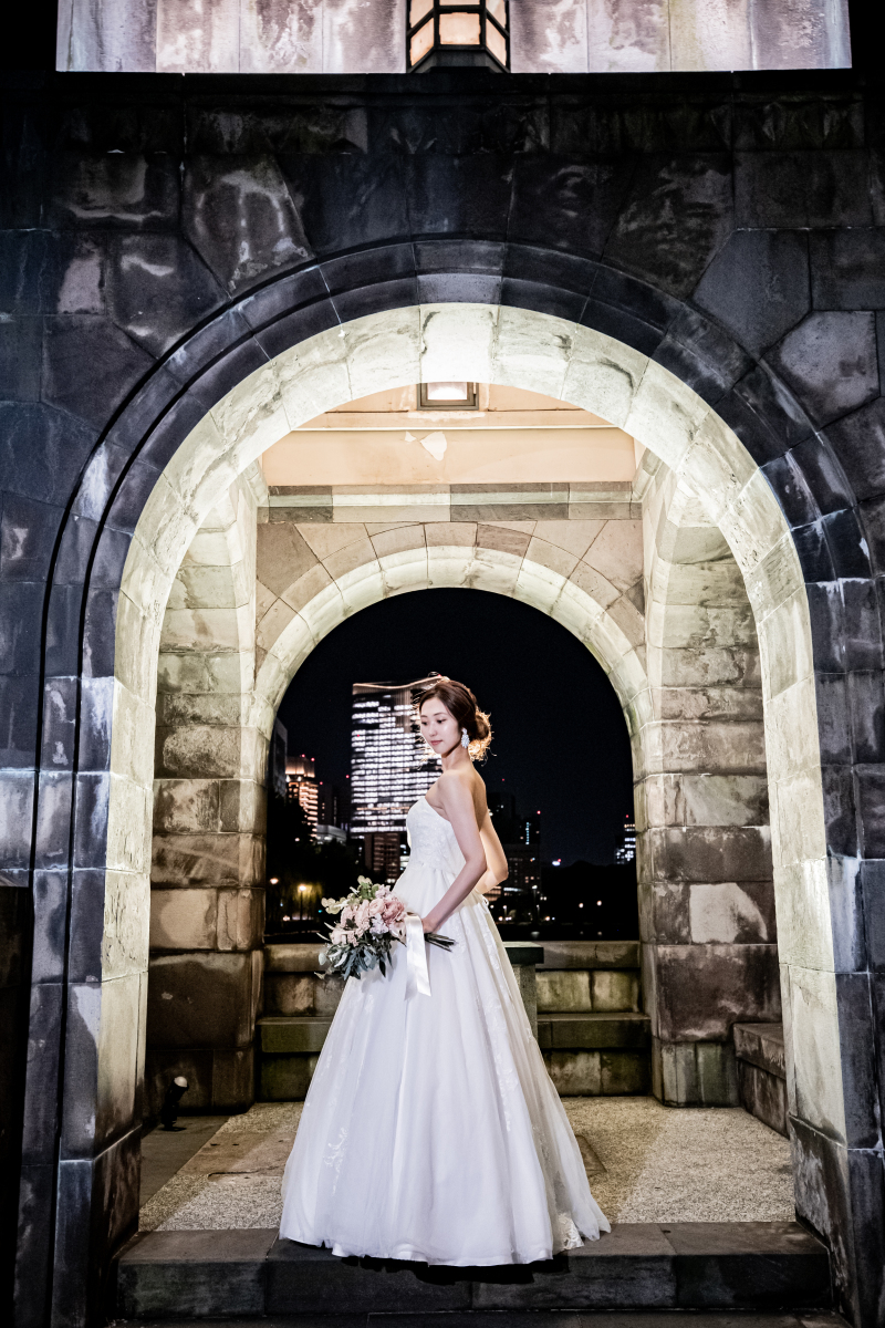 新婦ソロショット