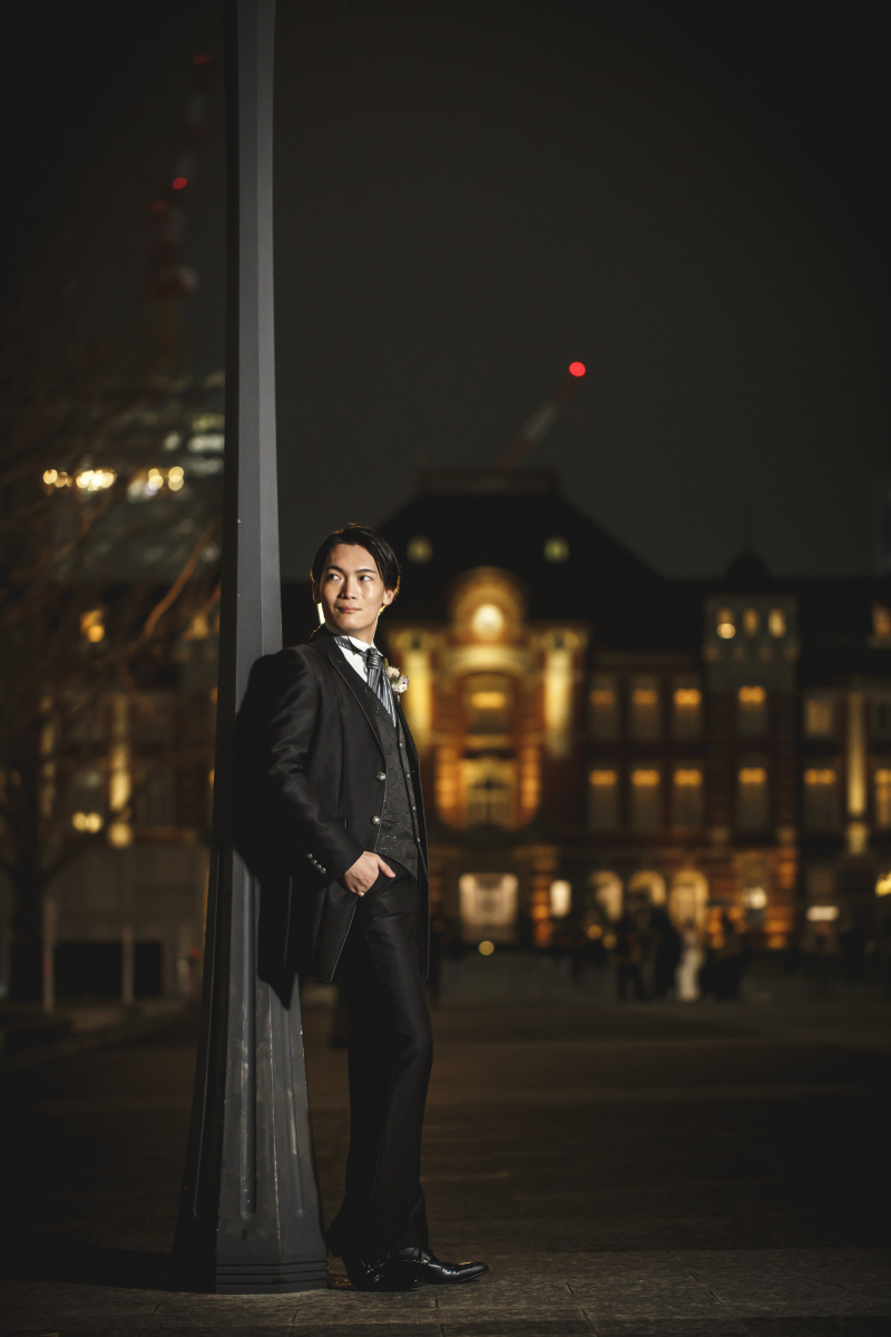 新郎様のソロショット