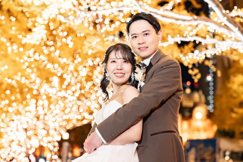 【冬の今だからこそ叶う!】洋装夜ロケーション♫