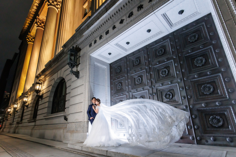 ベールを使ったカットは他にも！