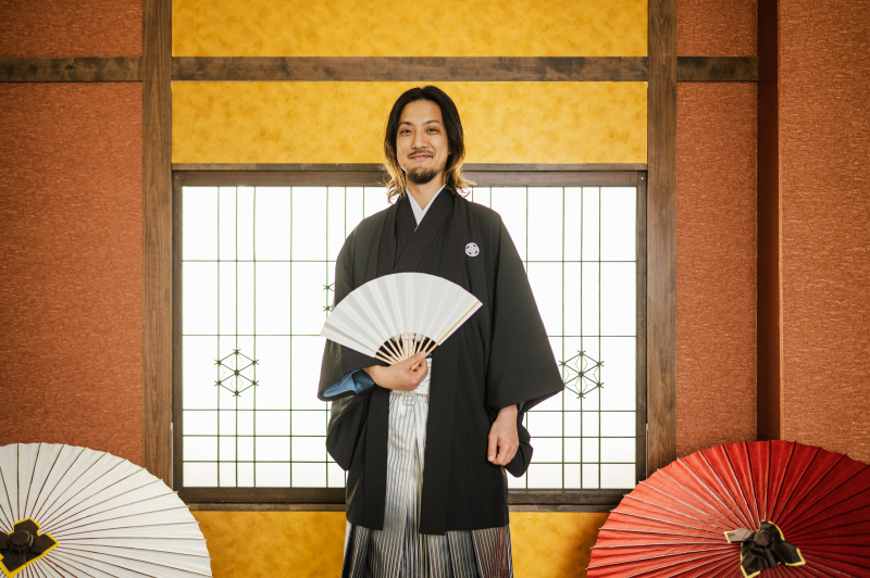 ご新郎様のソロショット