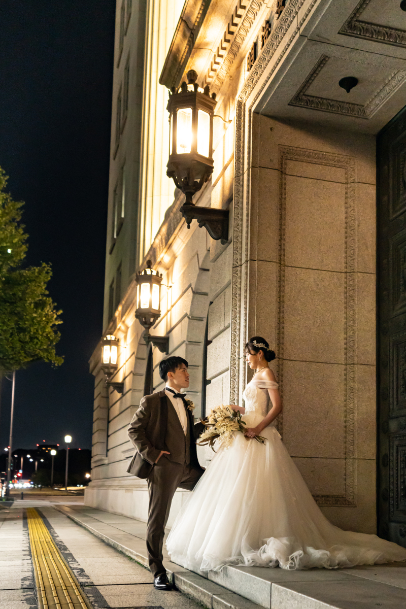 白い壁と街灯が異国の様♡