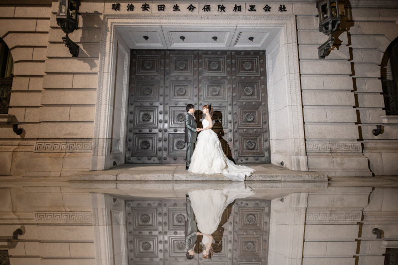 幻想的なリフレクションに刻む愛