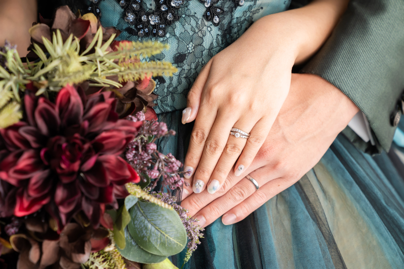 重ねた手に未来