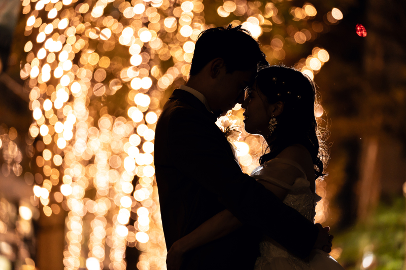 幻想的なシルエット!!