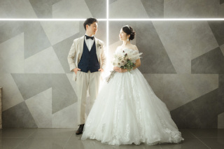 東京駅周辺や造作スタジオで撮る♡夜景が素敵な大人かわいいウェディングフォト