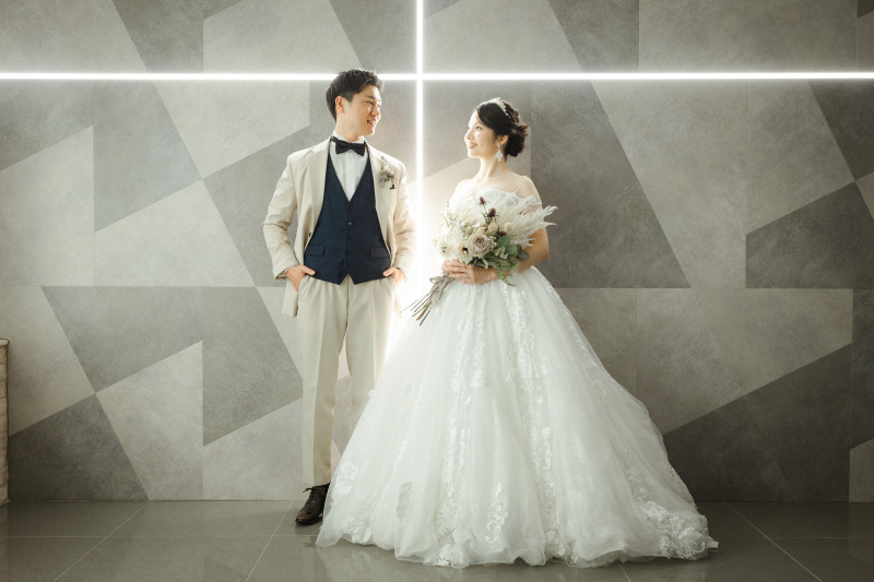 東京駅周辺や造作スタジオで撮る♡夜景が素敵な大人かわいいウェディングフォト
