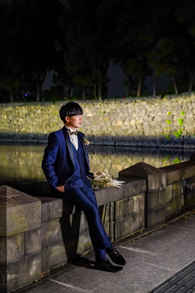 和田倉門のお堀のショット