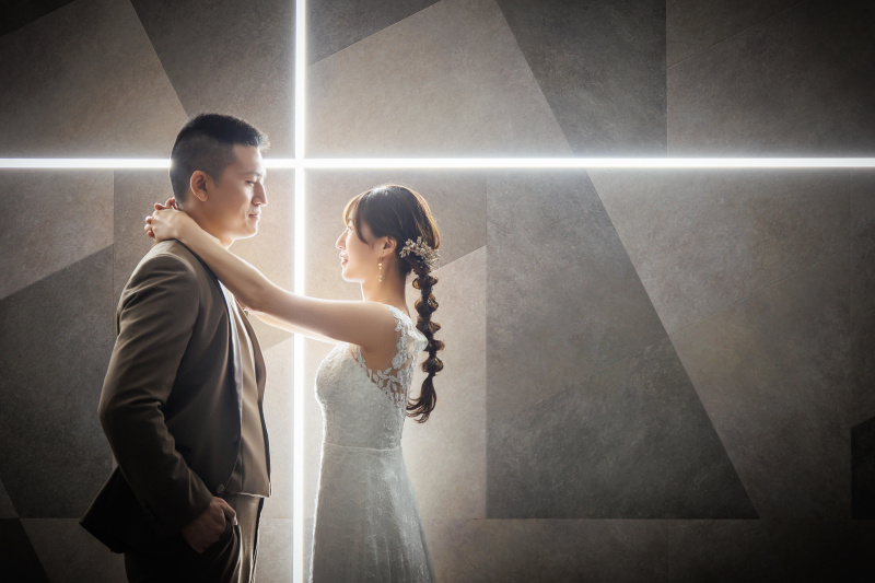 光の中のふたり