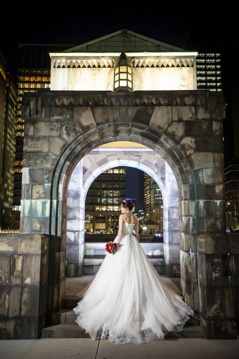 新婦様のソロショット