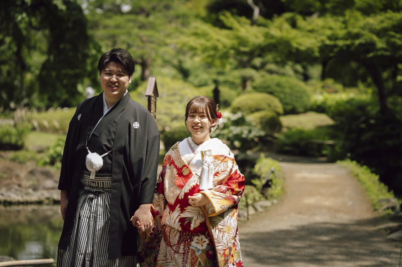 庭園に移動して