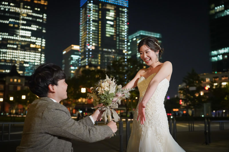 アングル変えてのプロポーズショット♡