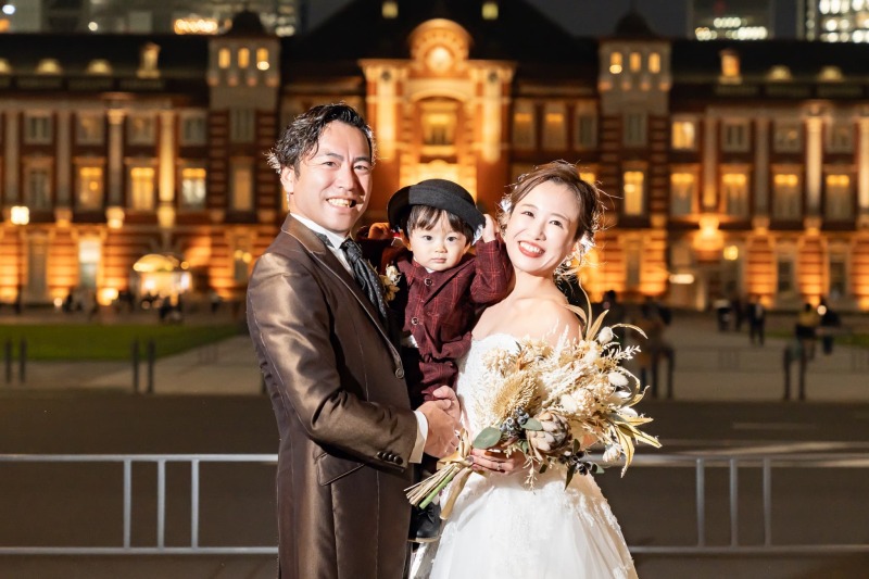 お子様もお色直し