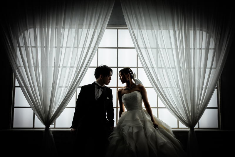 光と影を活かして