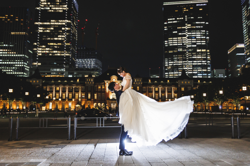 最後は抱っこショット