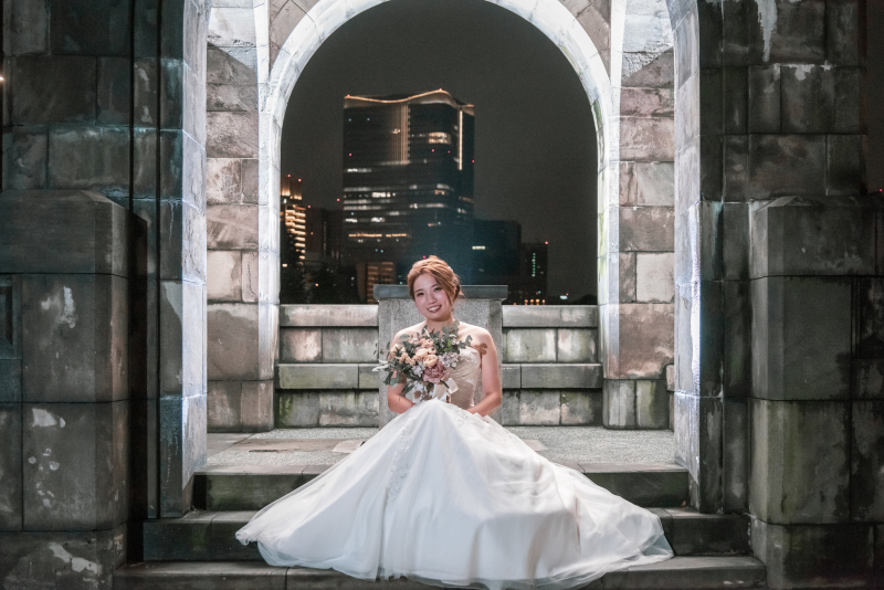 新婦ソロショット