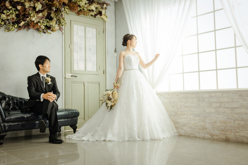 目線をはずして