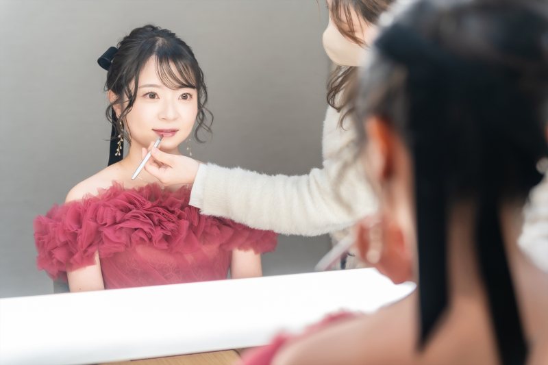 ドキドキのお支度シーン♫