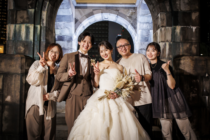 結びは笑顔で♡