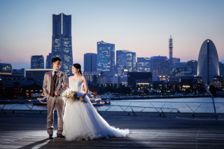 横浜の開港記念館と大さん橋で、夕景が彩るロケーション撮影プラン