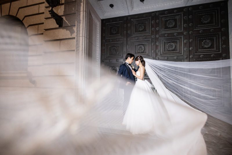 ロングベールはこんな活かし方も★