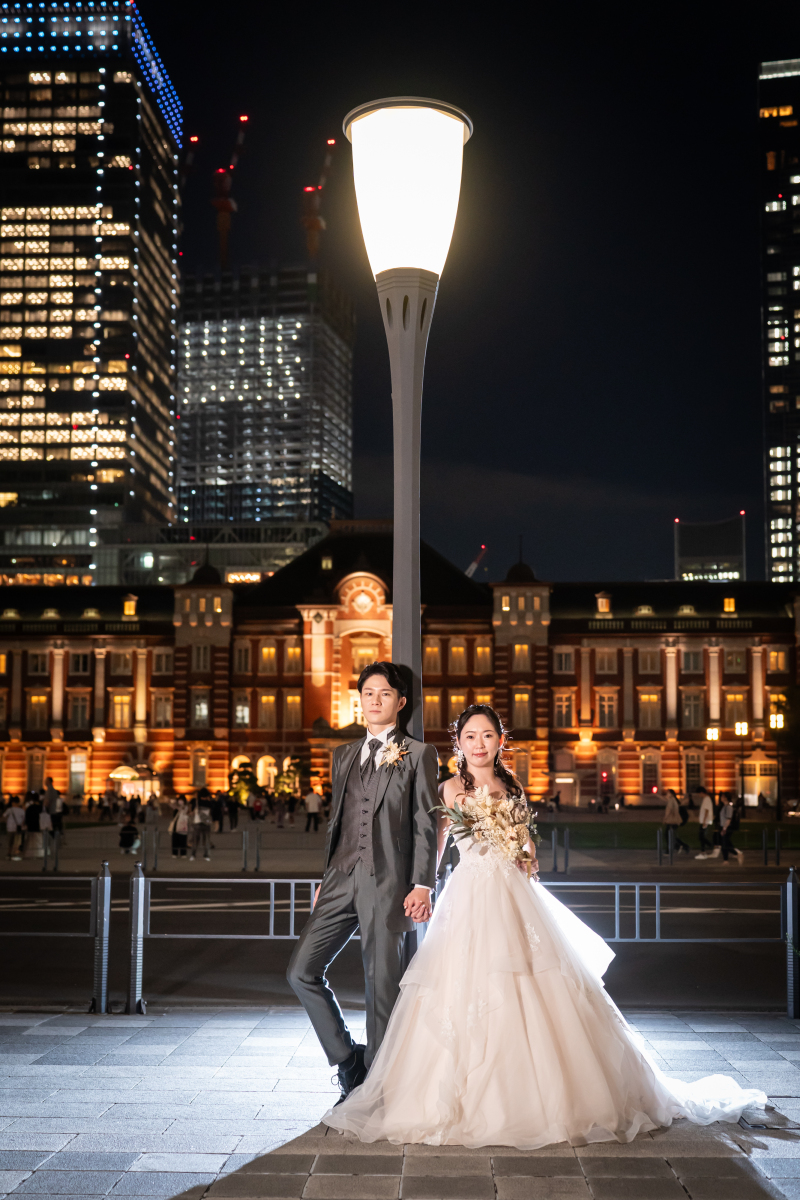 ドレスに着替えてロケーションへ出発♪