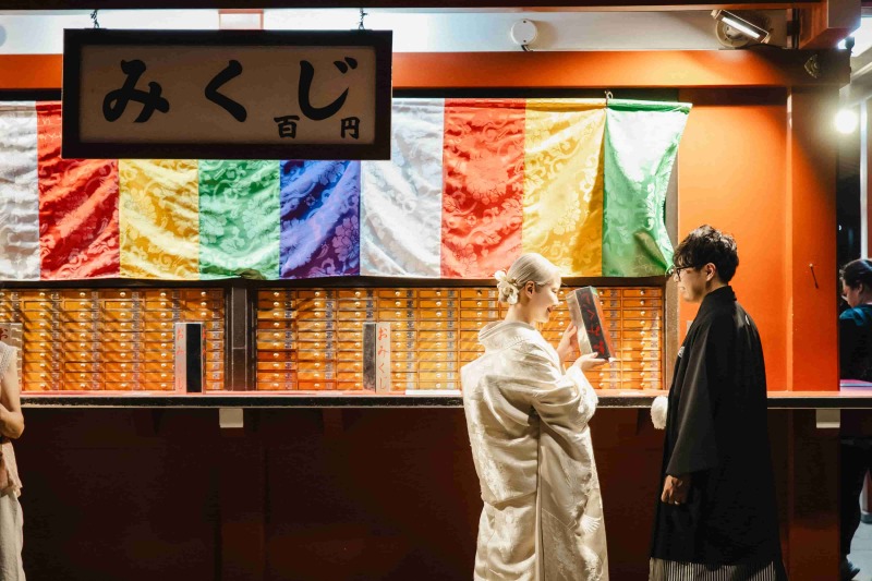 おみくじで運試し♪