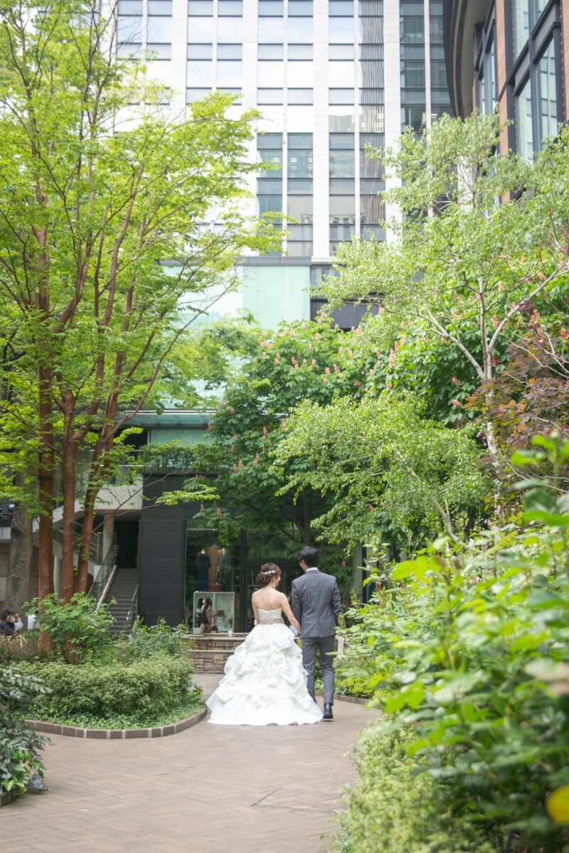 丸の内ブリックスクエアにて