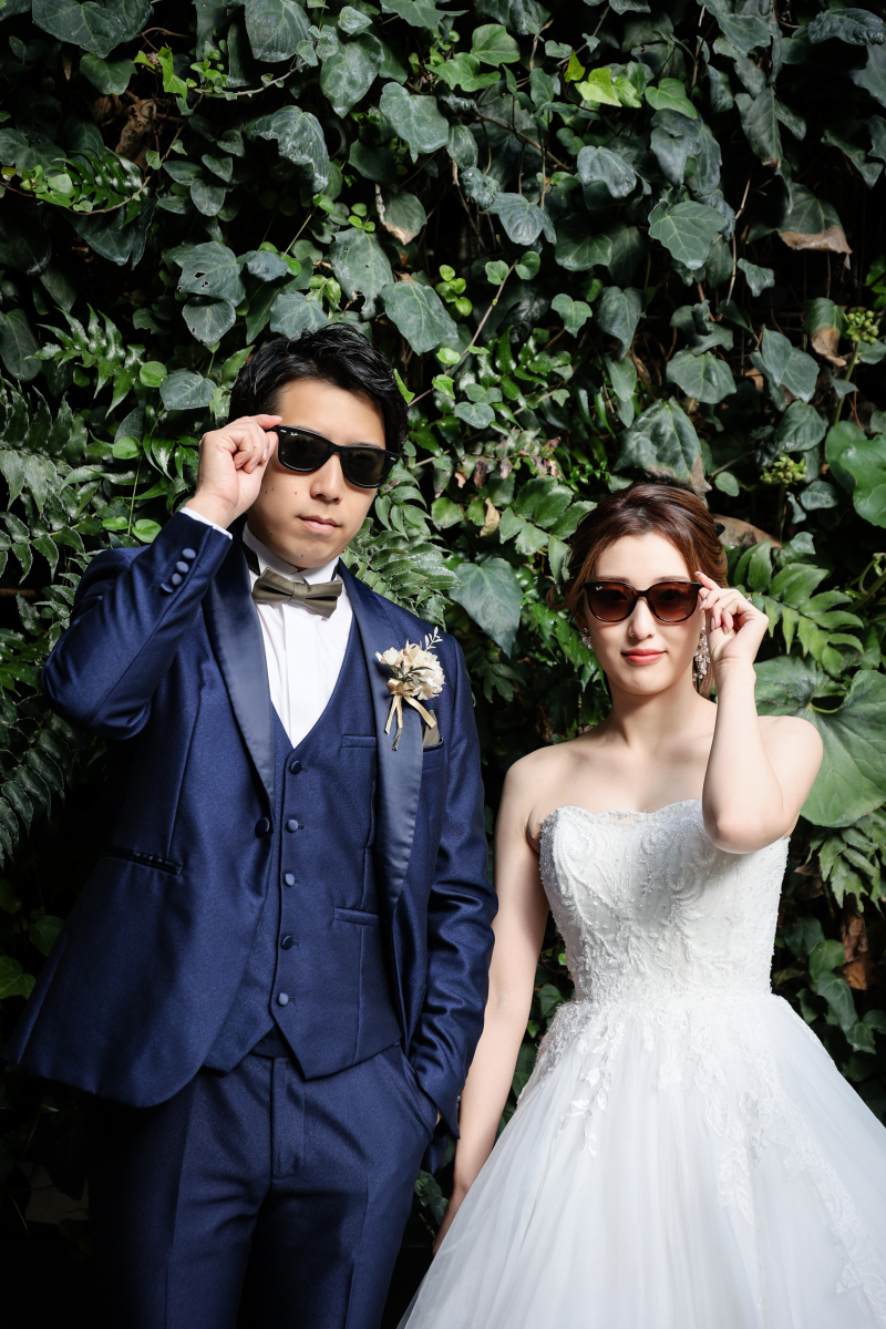 サングラスを使って