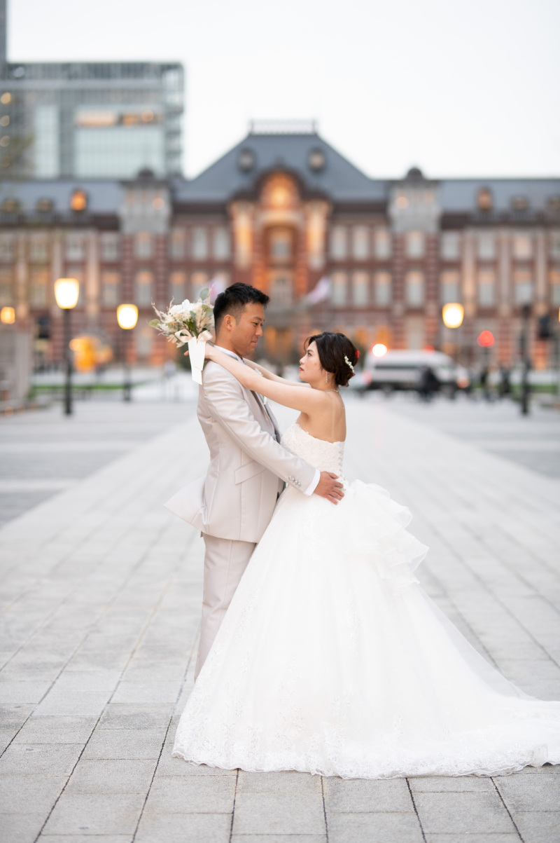 お2人だけの世界に