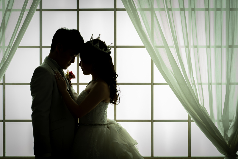 ロマンチックな雰囲気で