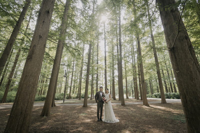 大自然の中で誓う日