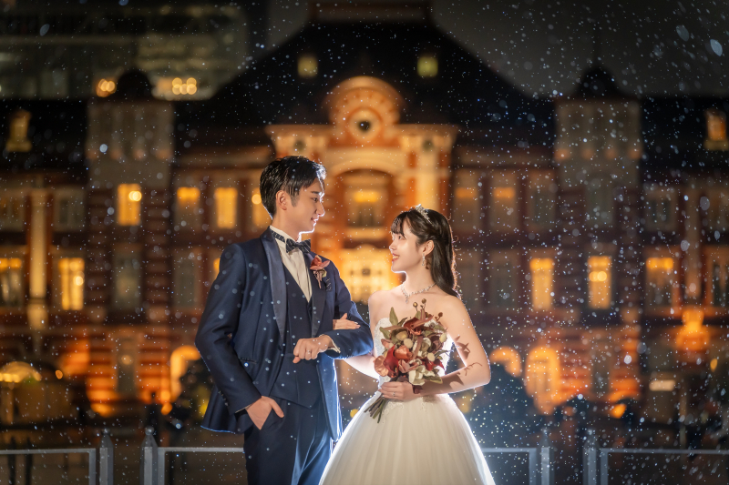 視線を交わして笑みがこぼれる間