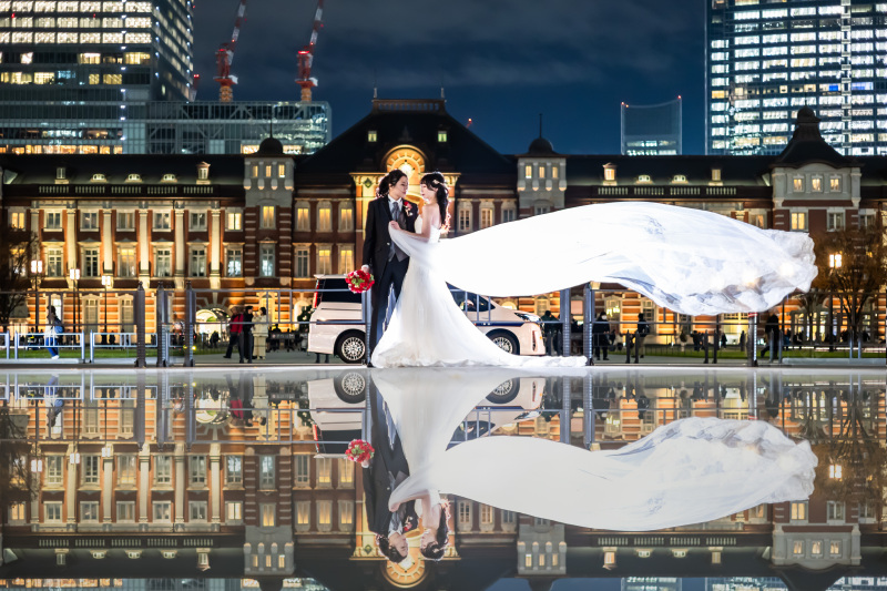 東京駅から撮影スタート