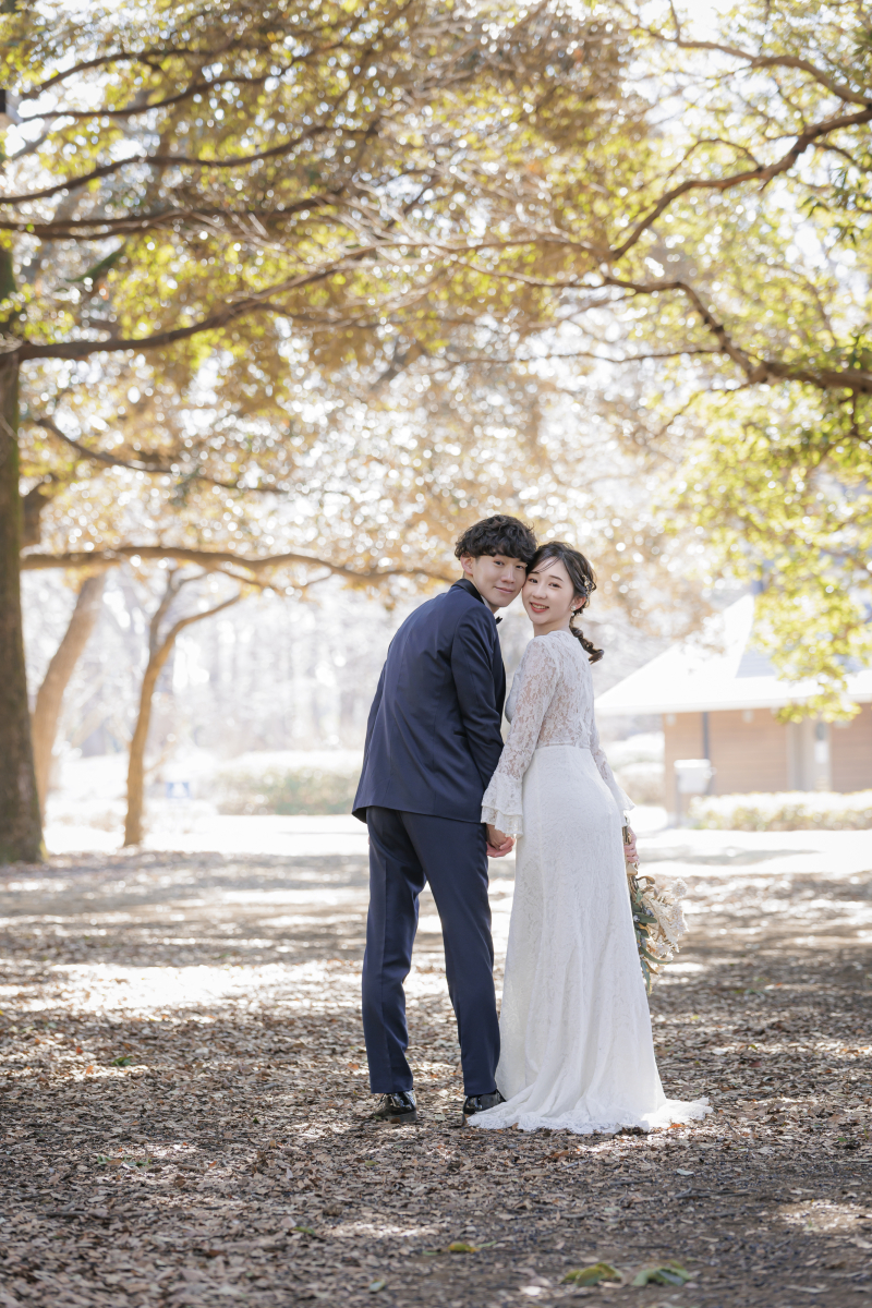 振り返ってニッコリ♪