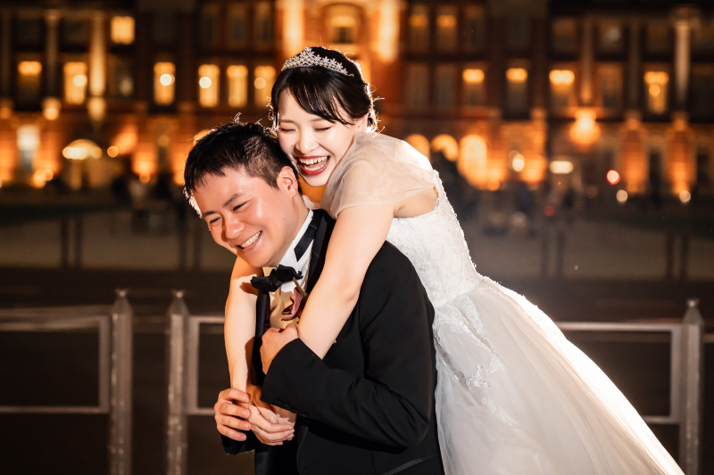 おんぶでラブラブ