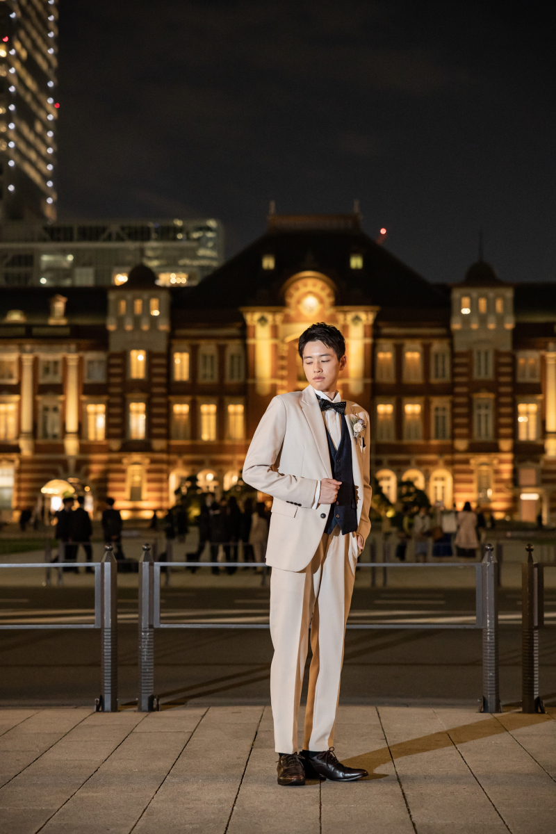 ご新郎様ソロショット