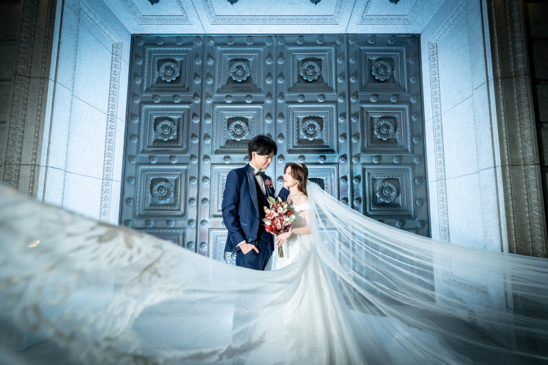 和田倉門より広ーく撮れちゃうベールカット。